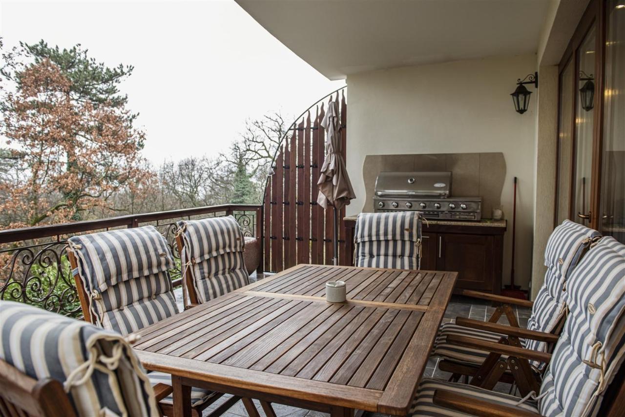 Hilltop Wellness Villa-big Garden, Sauna, Hot Tube וילה פץ'